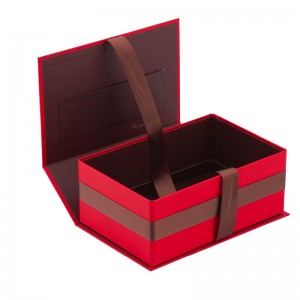 사용자 정의 자석 종이접기 평면 패키지 상자 닫기 고급 자기 선물 상자의 자석